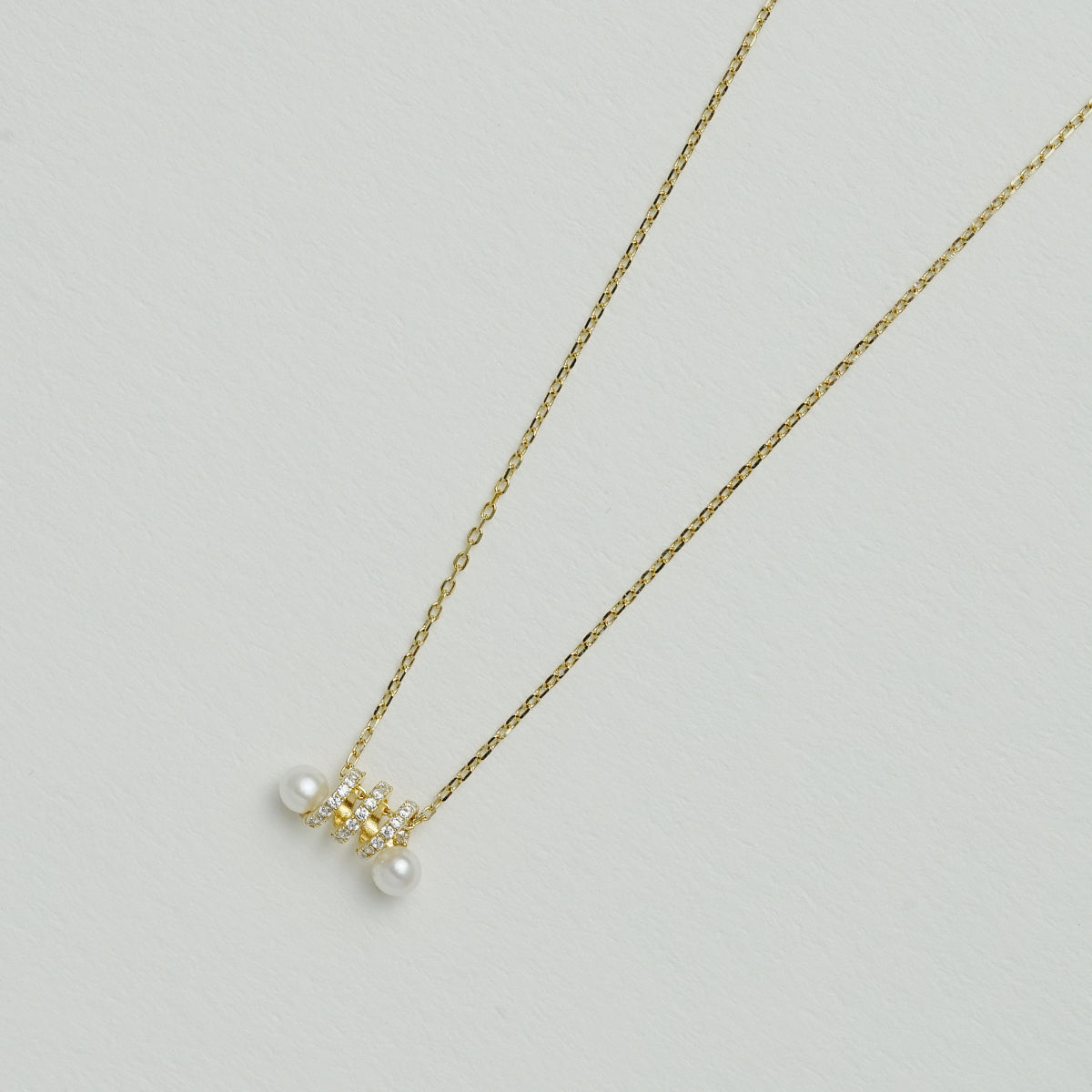 925シルバー淡水パールネックレス」