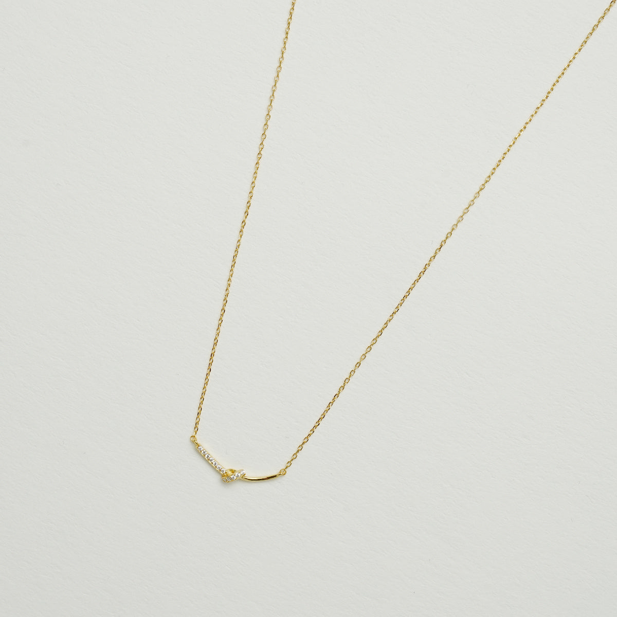 925シルバー スマイルネックレス