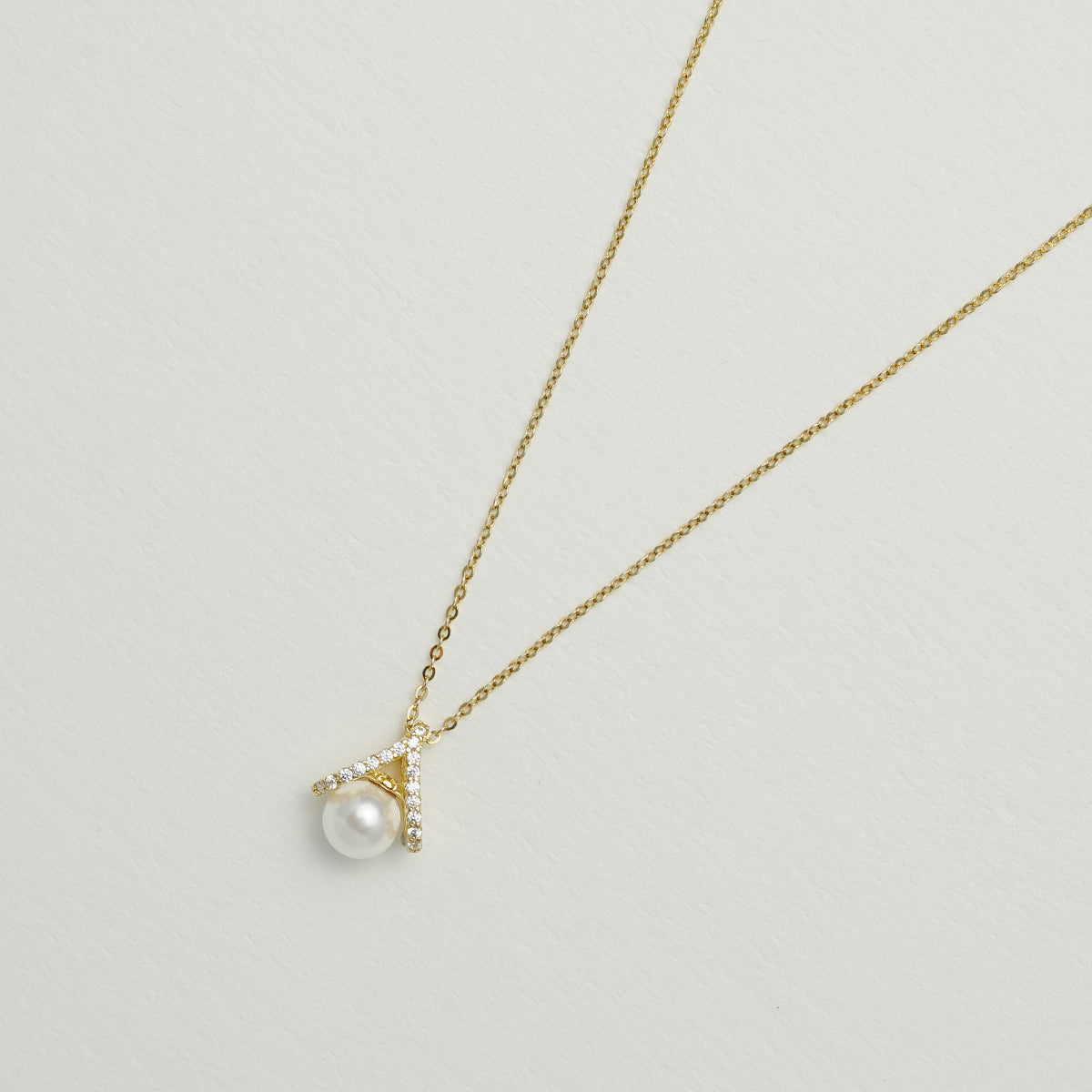 925シルバー淡水パールネックレス」