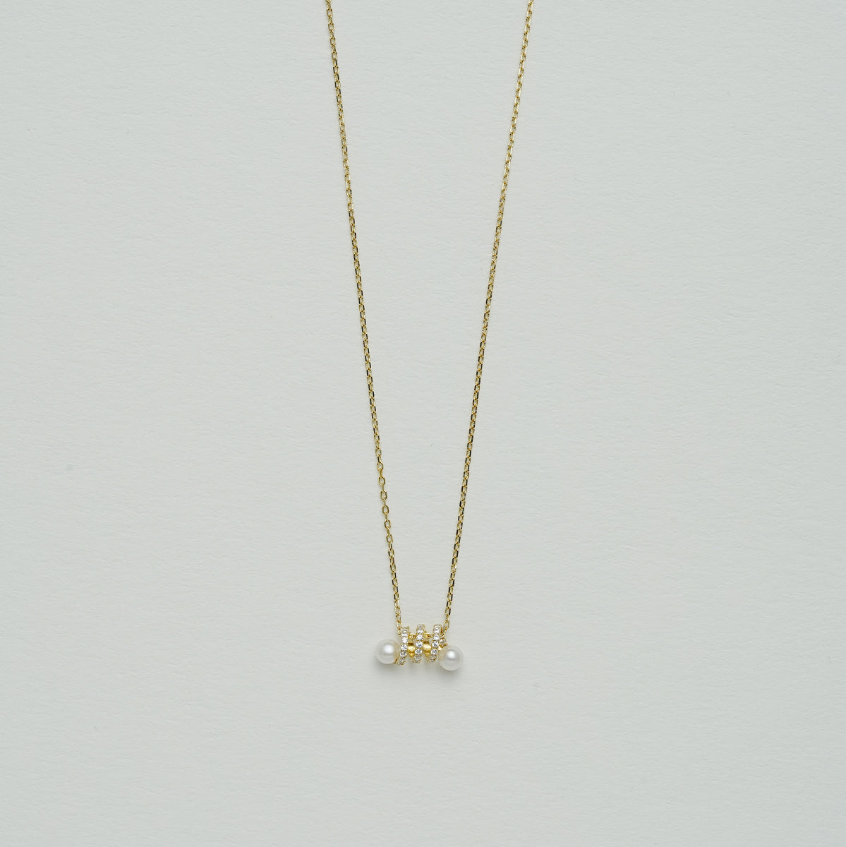 925シルバー淡水パールネックレス」