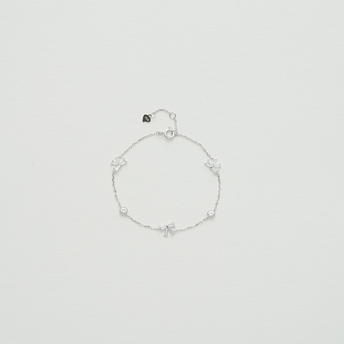 SV925リボンブレスレット