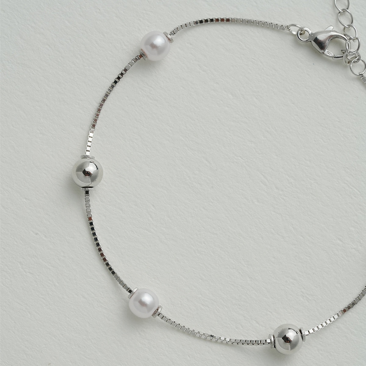 SV925パールブレスレット