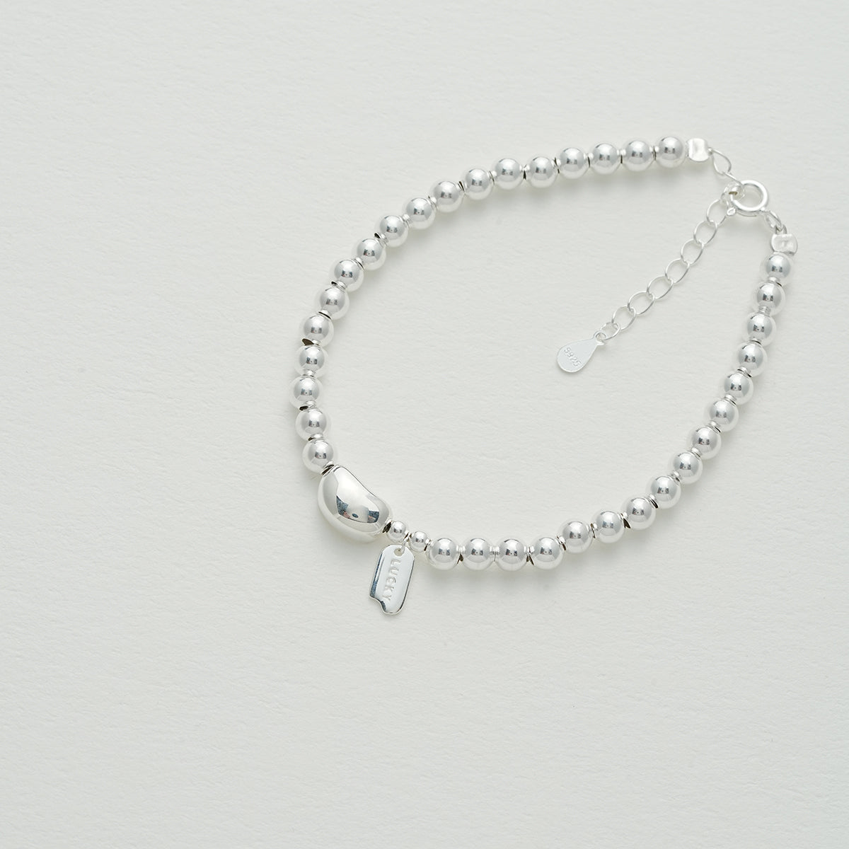 SV925ラッキービーンズブレスレット – ziieyi.Jewelry