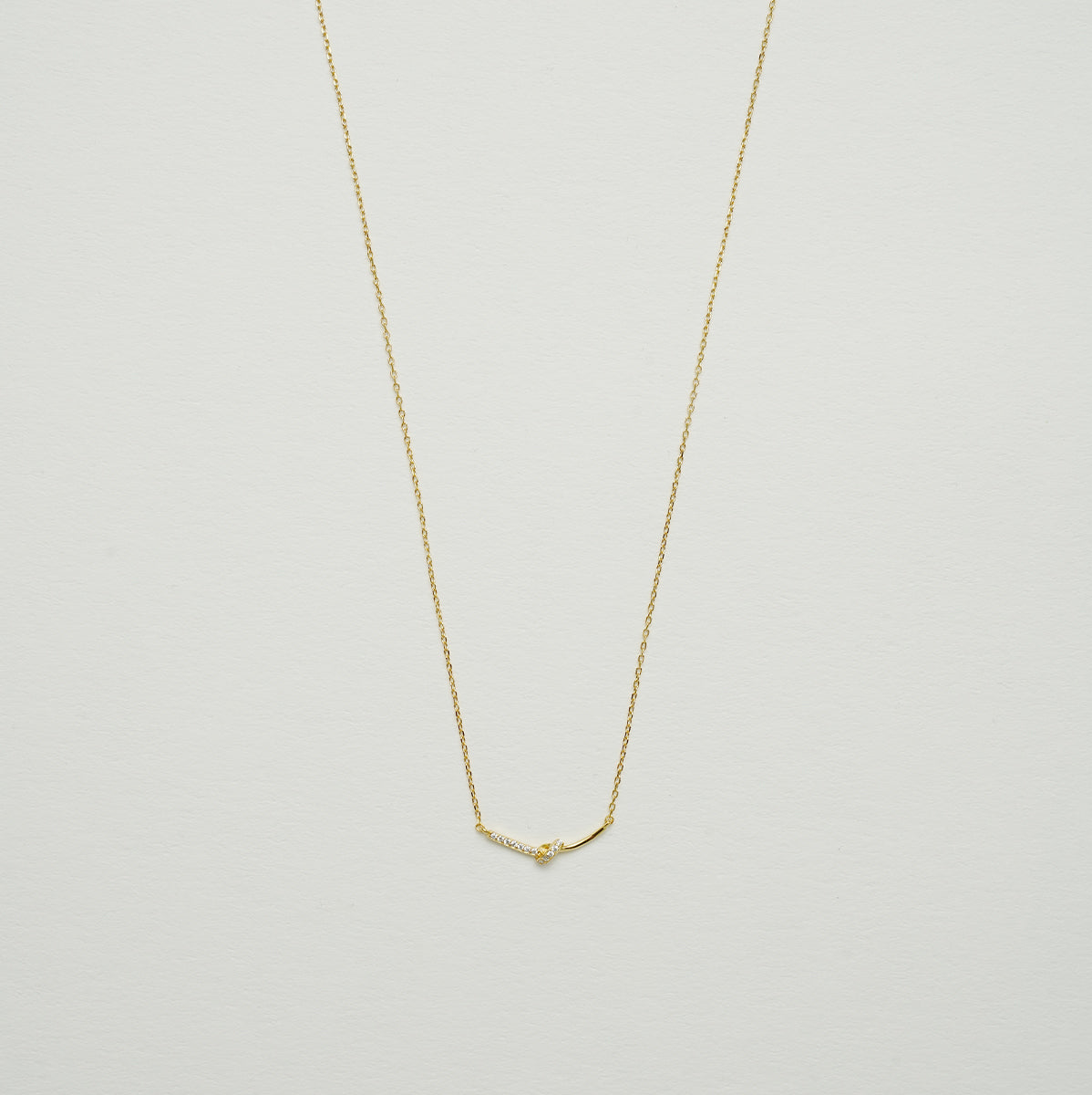 925シルバー スマイルネックレス