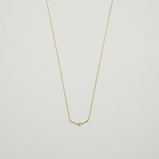 925シルバー スマイルネックレス