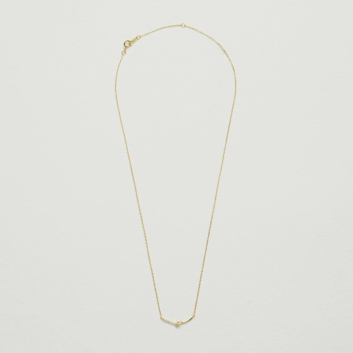 925シルバー スマイルネックレス