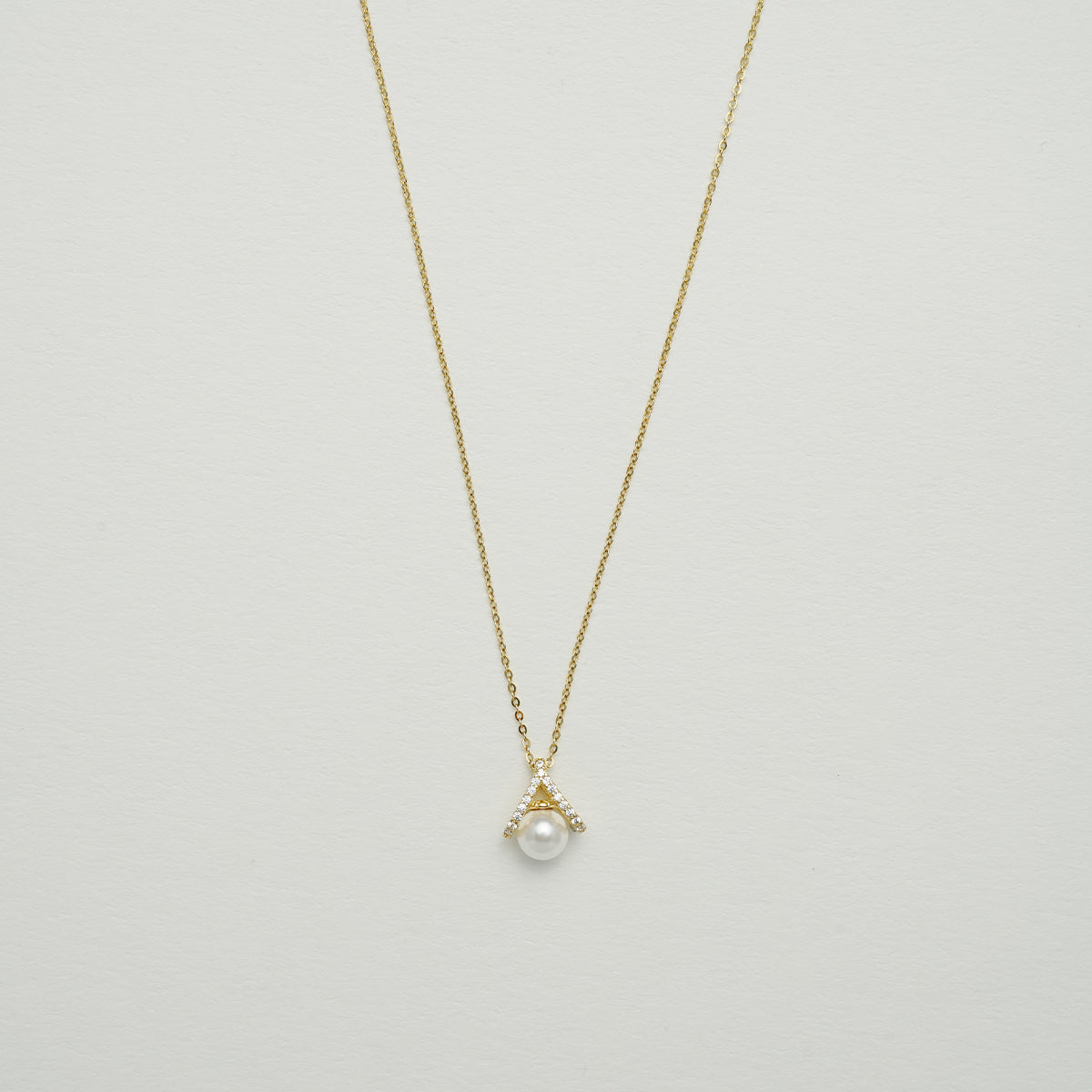 925シルバー淡水パールネックレス」