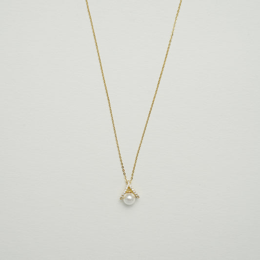 925シルバー淡水パールネックレス」