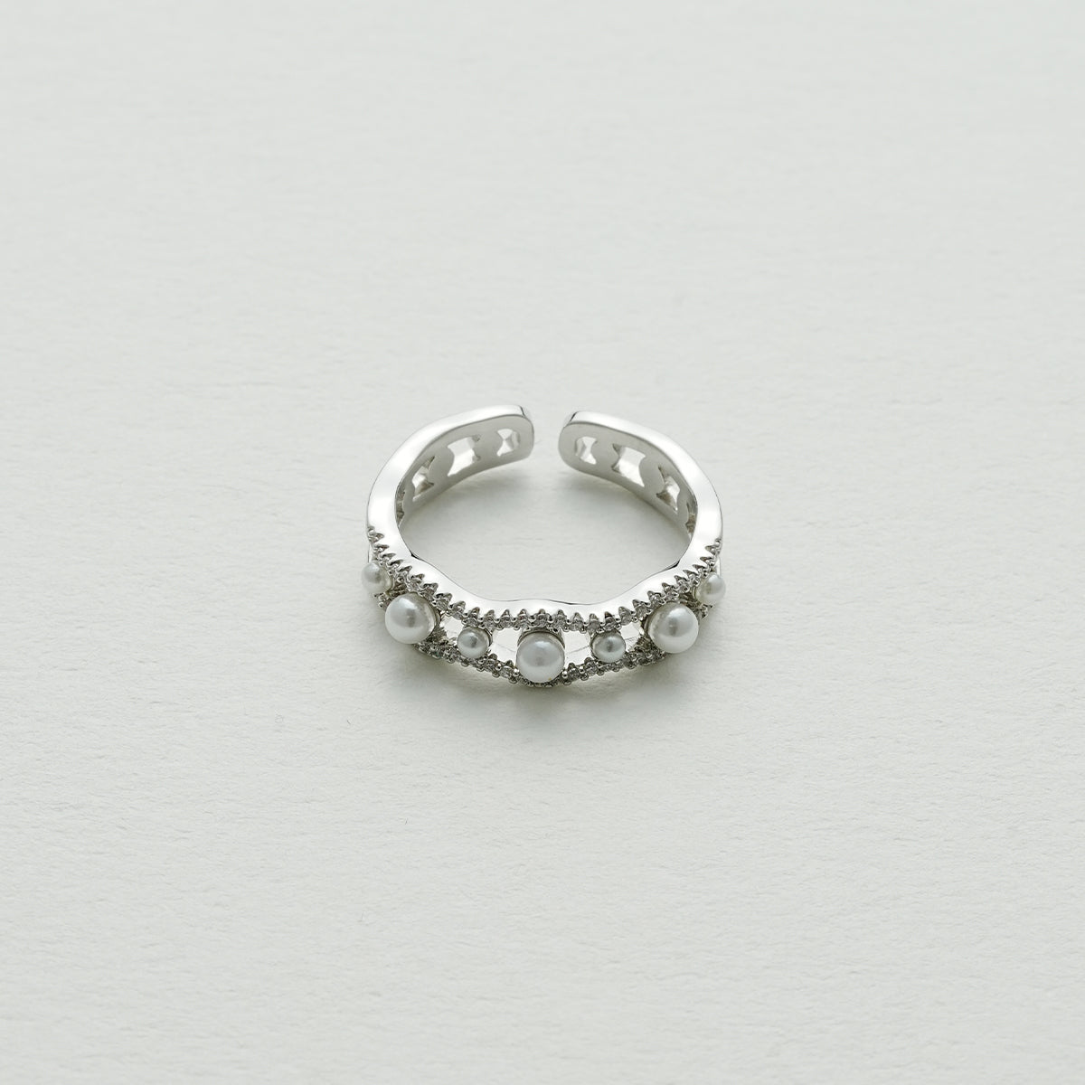 パールオープンリング
