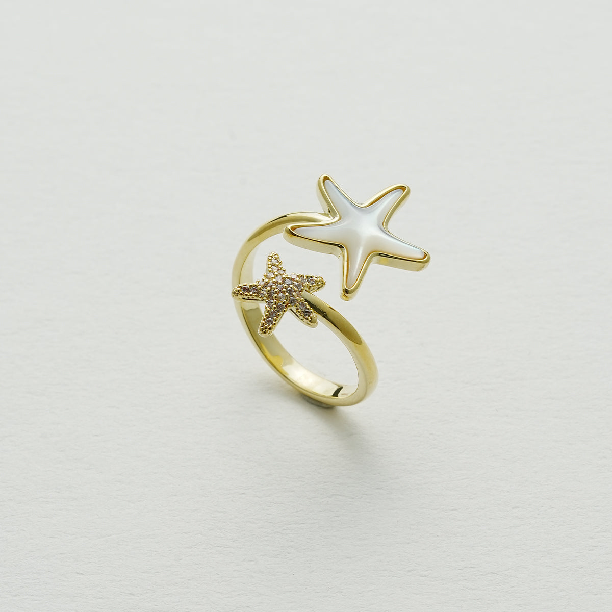 星のオープンリング