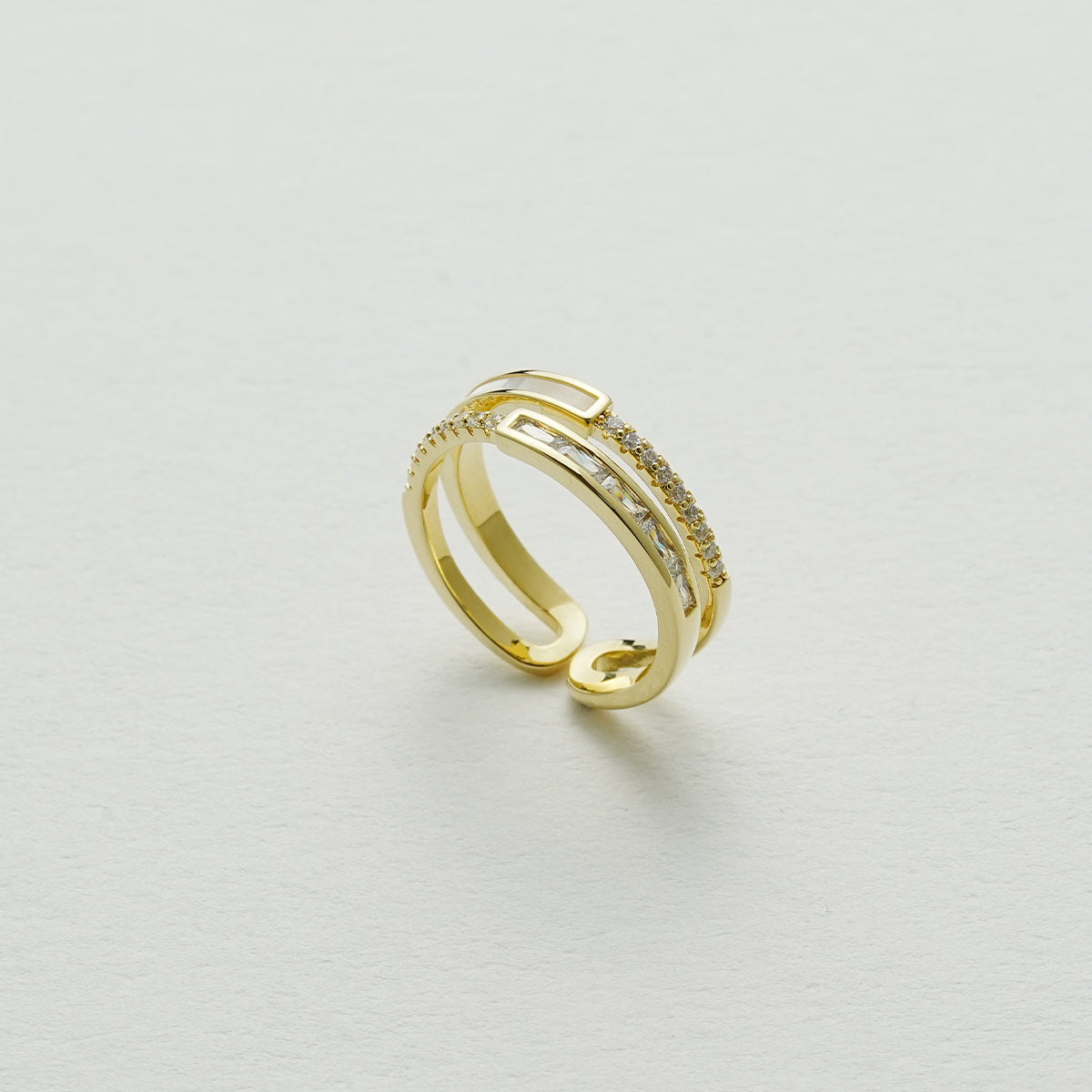 ライトラグジュアリーダブルリング