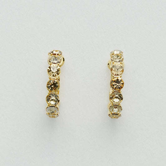 クリスタルダイヤモンドイヤリング