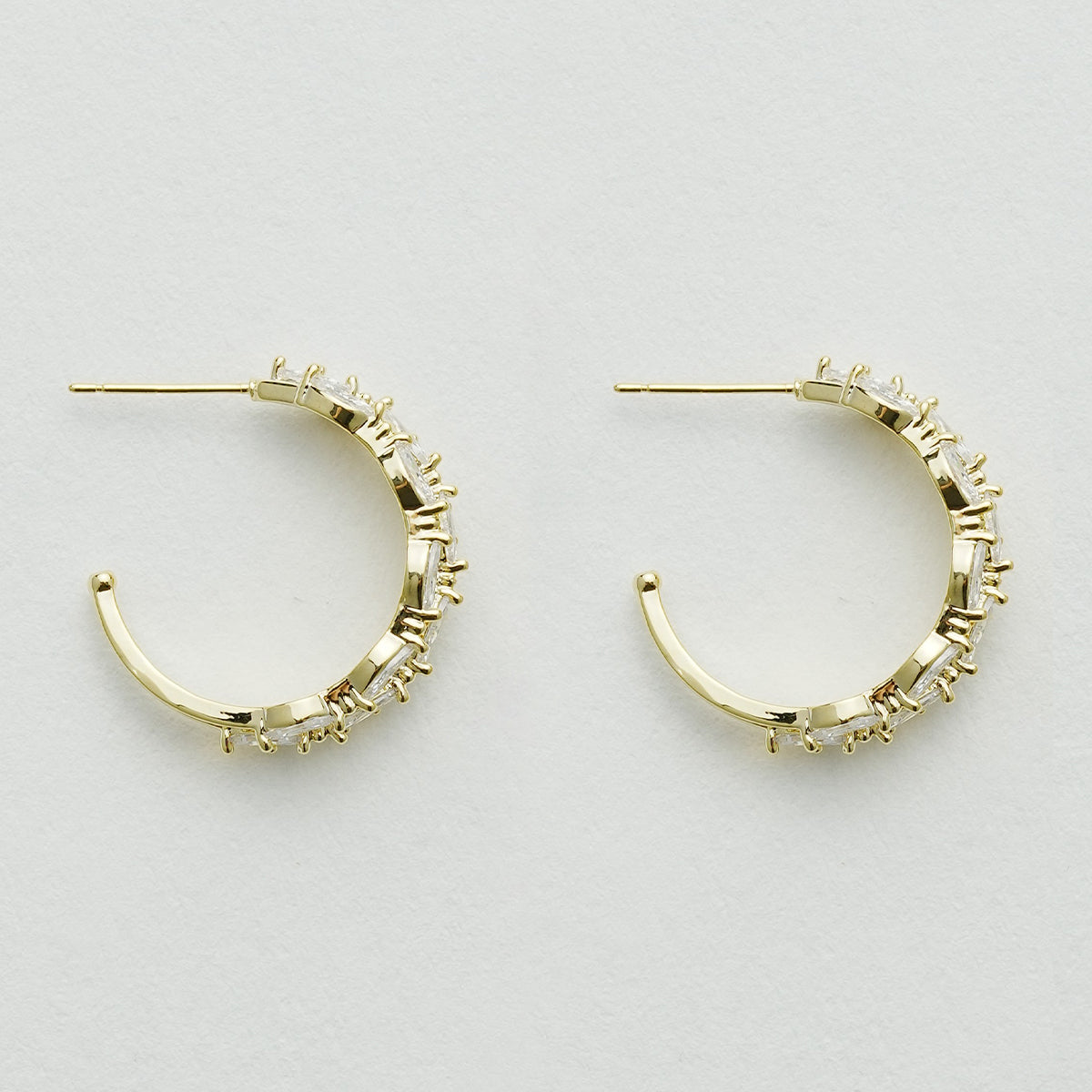 クリスタルダイヤモンドイヤリング