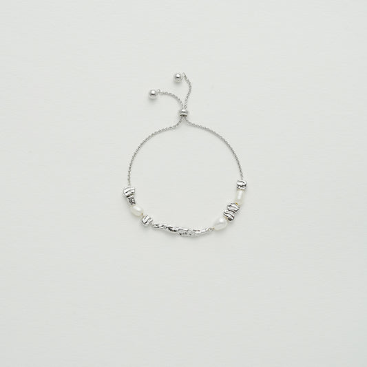 淡水パールのウォーターフォールネックレス