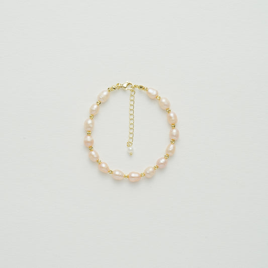 淡水パールのシャンパンブレスレット